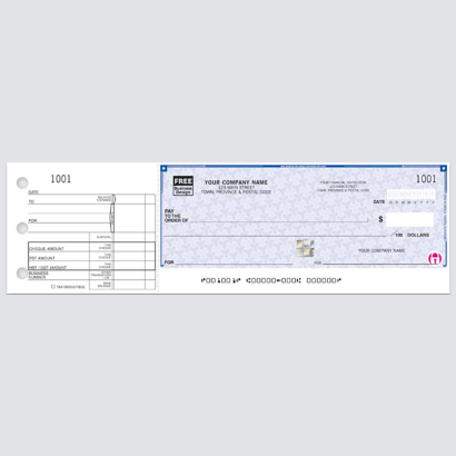 High Security Cheque 1 in 1 Page (WHS438)