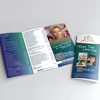 100lb Matte Finish Brochure